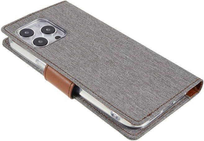 Actual product image Goospery Canvas Diary Series (Apple iPhone 14 Pro)