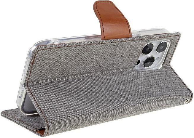 Actual product image Goospery Canvas Diary Series (Apple iPhone 14 Pro)