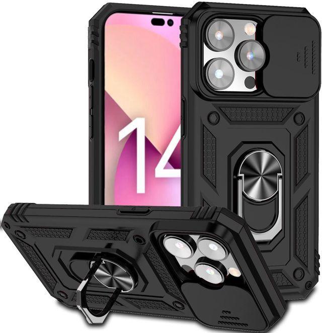 Actual product image MU Classic Kickstand Slide Cam Series (Apple iPhone 14 Pro Max)