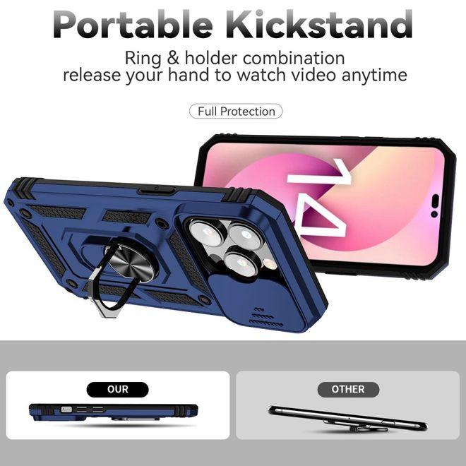 Actual product image MU Classic Kickstand Slide Cam Series (Apple iPhone 14 Pro Max)