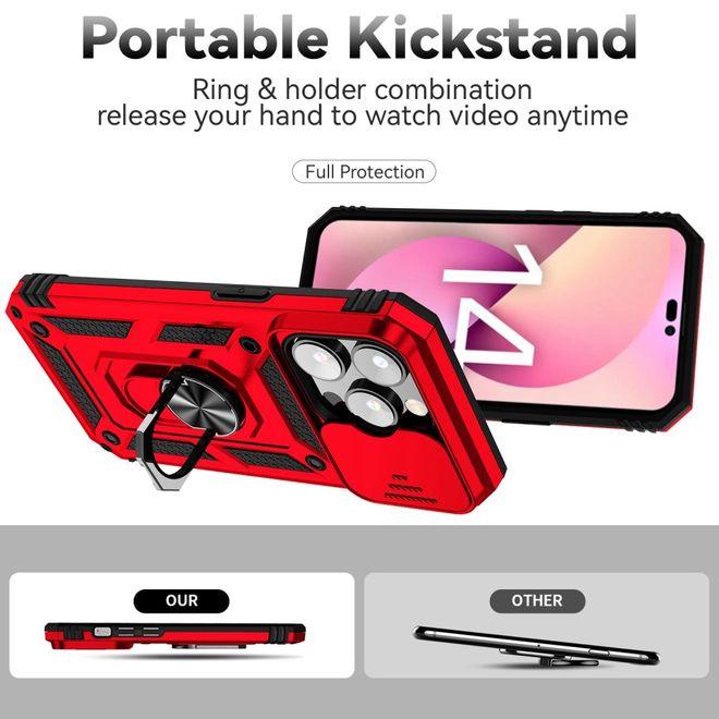 Actual product image MU Classic Kickstand Slide Cam Series (Apple iPhone 14 Pro Max)