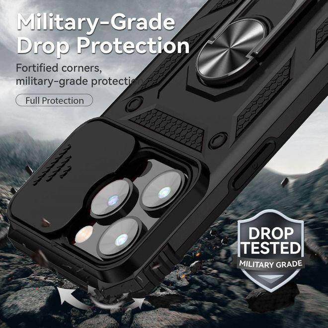 Actual product image MU Classic Kickstand Slide Cam Series (Apple iPhone 14 Pro Max)