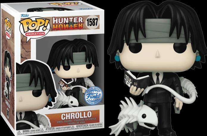 Actual product image Funko POP! Hunter x Hunter Chrollo Lucilfer Exclusive