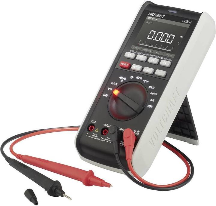 Actual product image Voltcraft VC851 Hand-held multimeter digital CAT III 1000 V, CAT IV 600 V (CAT III 1000V, CAT IV 600V)