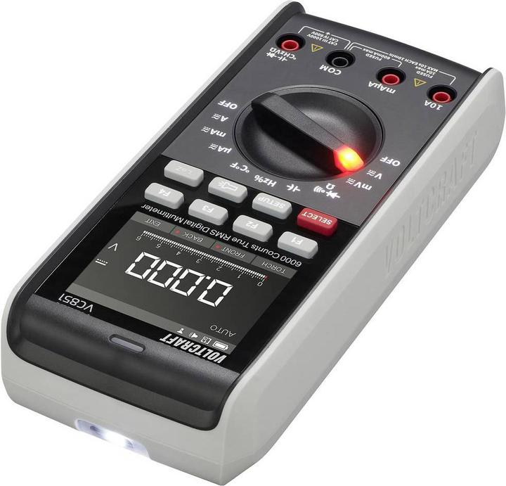 Actual product image Voltcraft VC851 Hand-held multimeter digital CAT III 1000 V, CAT IV 600 V (CAT III 1000V, CAT IV 600V)