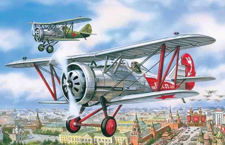Actual product image ICM Polikarpov I-5 Russian fighter aircraft