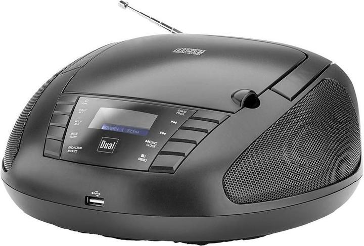 Produktbild Dual Portable DAB+ CD-Boombox mit Bluetooth (DAB+, UKW, Bluetooth)