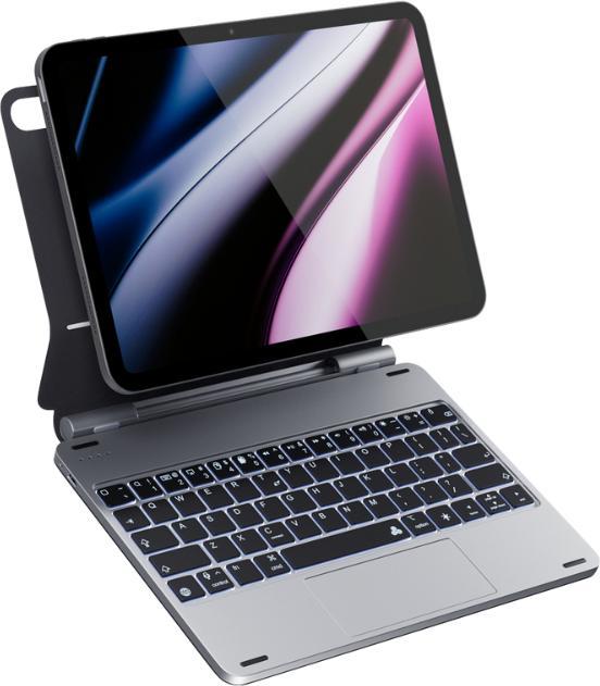 Epico Aluminium Keyboard Case iPad Pro 11"/Air 10,9"/Air 11" M2 (DE)