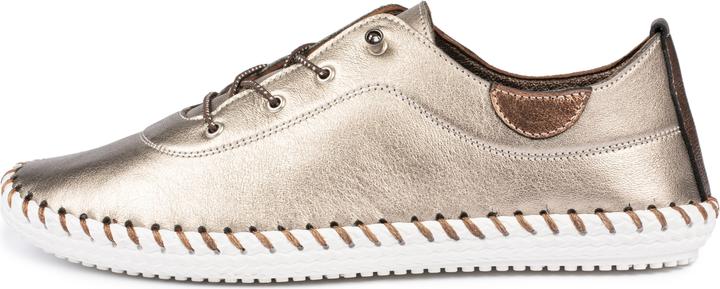 Lunar Leinenschuhe St Ives Leder (39)