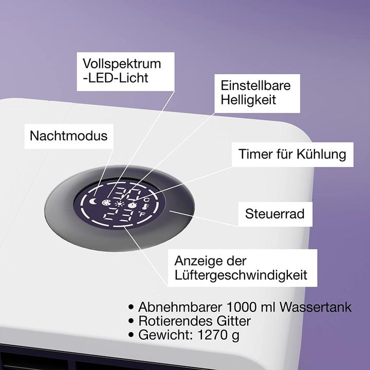 Produktbild Evapolar Evalight Plus Luftkühler & Luftbefeuchter, Weiss