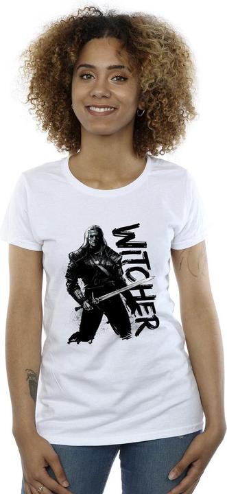 Produktbild Netflix The Witcher Sketch Geralt TShirt (L)