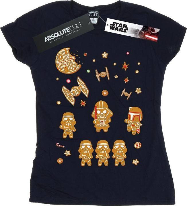 Immagine prodotto Star Wars Gingerbread Empire Maglietta Donna (XXL)