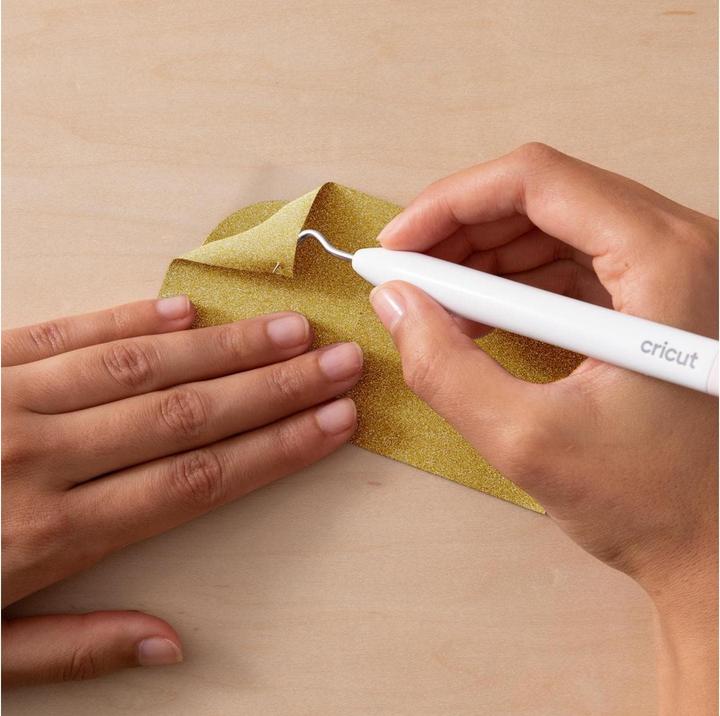 Produktbild Cricut Aufbügelfolie Joy Xtra Smart 24.1 x 48.3 cm, Gold Glitzer (80 g/m², 1 x)