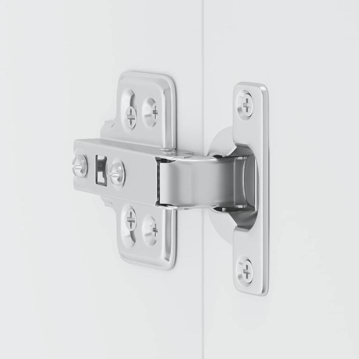 Immagine prodotto VidaXL Parete attrezzata per cucina Porto in legno bianco lucido (80 x 31 x 60 cm)