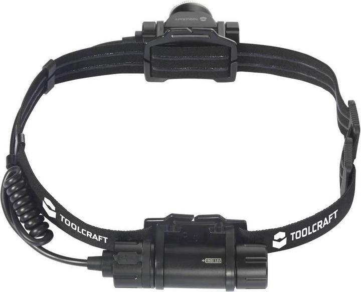 Produktbild Toolcraft TO-7838472 SMD LED Stirnlampe batteriebetrieben 1000 lm 5.5 h TO-78384 (1000 lm)