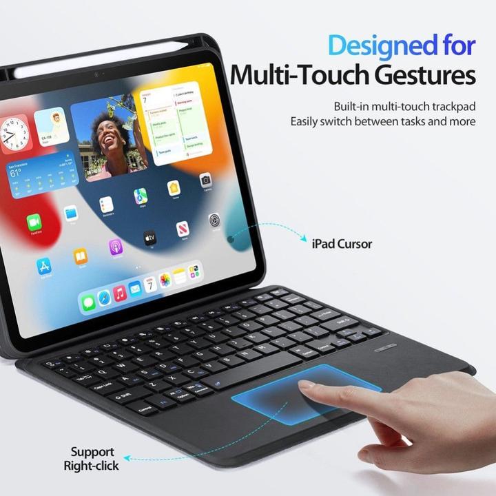Image du produit Dux Ducis Étui pour clavier de la série DK (ING. Int., iPad 2022 (10e génération))