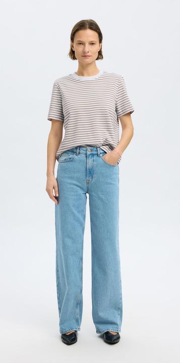 Immagine prodotto Selected Femme Slfessential Ss Striped Boxy Tee Noos (XL)