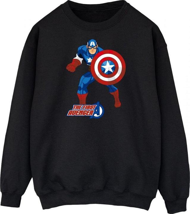 Captain America Erwachsene The First Avenger Sweatshirt