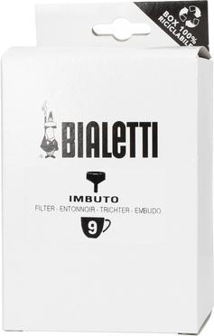 Image du produit Bialetti Filtre à entonnoir 9 cups