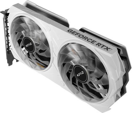 Actual product image KFA2 PCIe GeForce RTX™ 4060 Ti EX White 1-Click OC 8GB GDDR6 128-bit DP*3/HDMI DLSS 3 (8 GB)