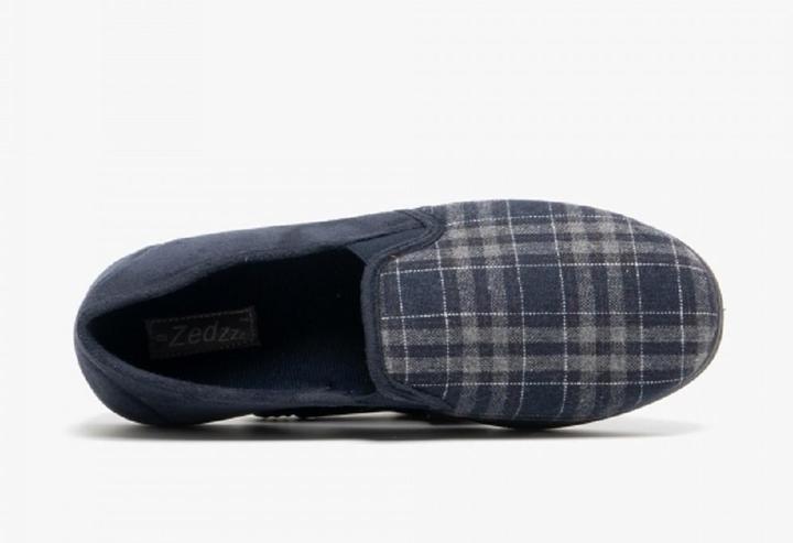 Actual product image Zedzzz Harley Slippers Slippers With Felt Plaid (40)