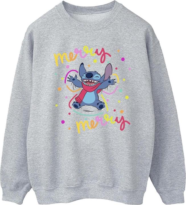 Immagine prodotto Disney Lilo & Stitch Merry Rainbow Felpa Uomo (4XL)