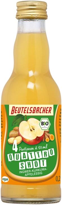 Produktbild Beutelsbacher QUATTRO SHOT Ingwer-Kurkuma-Apfelessig