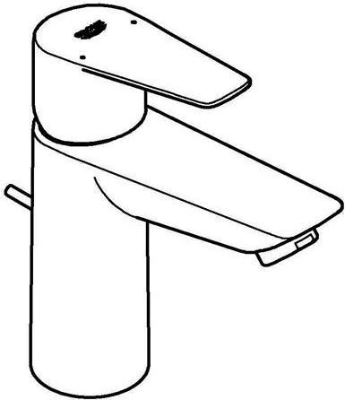 Image du produit Grohe Mitigeur monocommande pour lavabo BAUEDGE 1/2 pouce M-Size chr