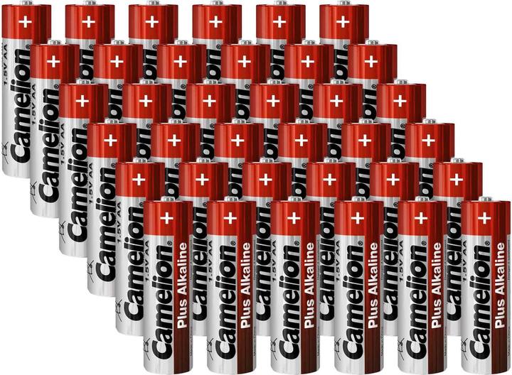 Image du produit Camelion Pile Plus Alkaline LR6 Mignon AA 28+8 pcs. (8 pcs, AA, 2700 mAh)