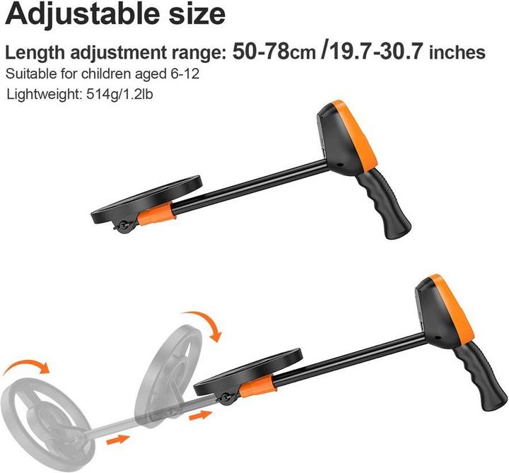Image du produit Metal Detector Orange (MD1012)