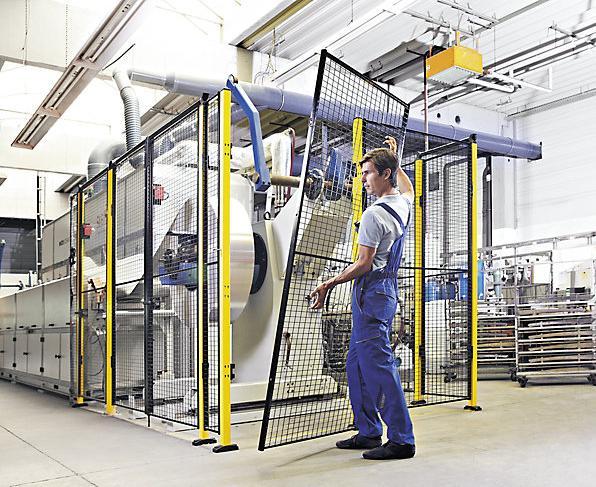 Image du produit Axelent Grille de protection des machines X-GUARD CLASSIC, élément mural