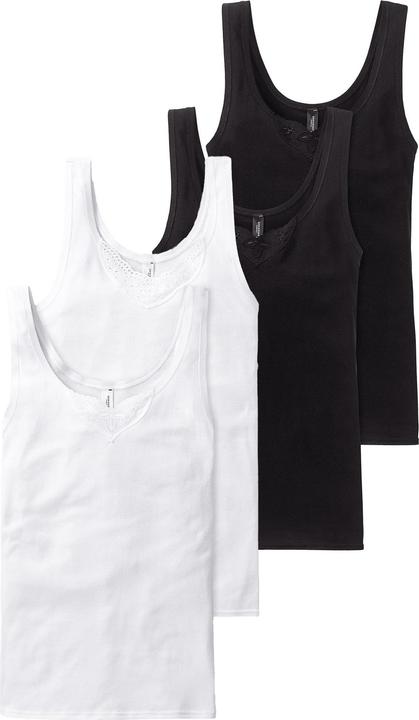 Black and white