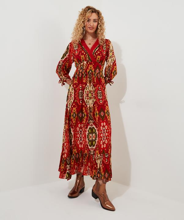 Actual product image Joe Browns Bold Print Wrap Maxi Dress (34)