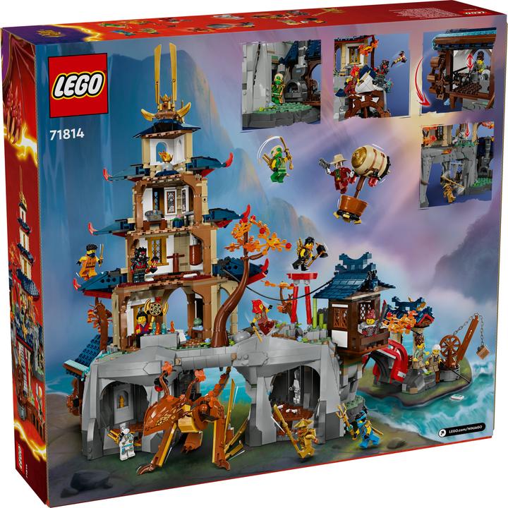Actual product image LEGO Tournament temple city (71814, LEGO Ninjago, LEGO Rare Sets)