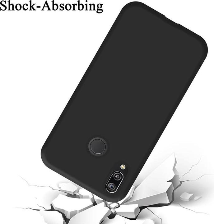 Actual product image Cadorabo TPU Liquid Silicone Case Cover (Huawei Nova 3E, Huawei P20 Lite)