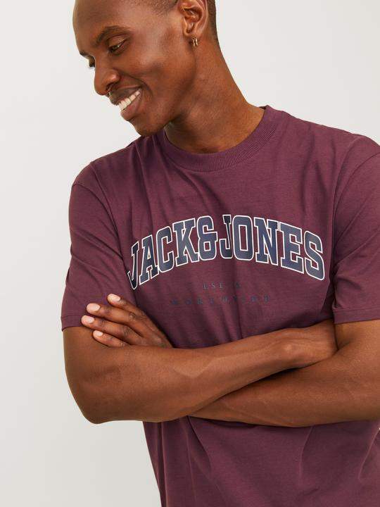Actual product image Jack & Jones Jjecaleb Varsity Tee Ss O-Neck Noos (XS)