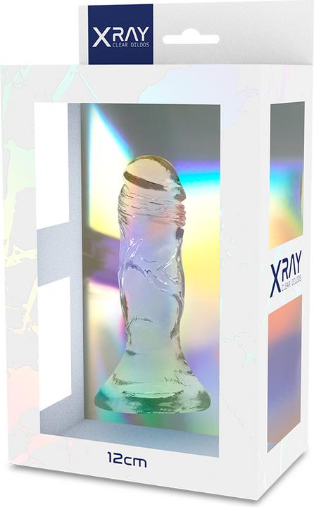 Actual product image X Ray Xray Clear Dildo Transparent 12cm X 2.6cm