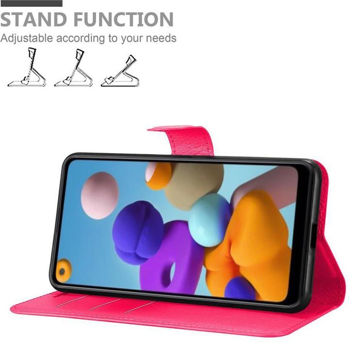 Produktbild Cadorabo Book mit Standfunktion Cover (Samsung Galaxy A21)