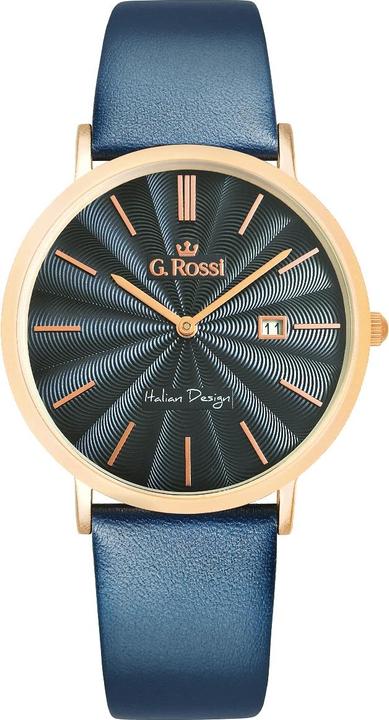 Produktbild Gino Rossi WATCH MEN'S WATCH - 10853A - SLIM (zg184h) + universal BOX