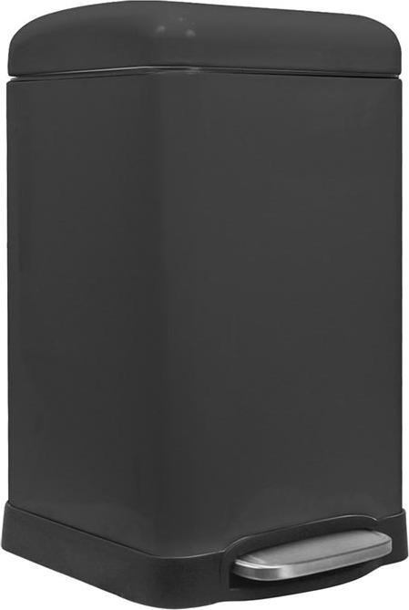 Produktbild Perel Urban bin - 20 l - Square - Black matt (20 l)