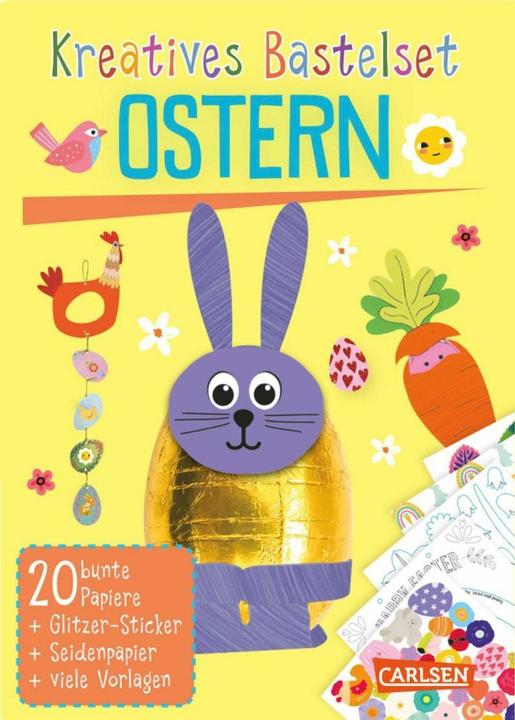 Produktbild Bastelset für Kinder: Kreatives Bastelset: Ostern