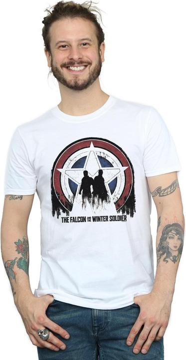 Produktbild The Falcon And The Winter Soldier Star Silhouettes TShirt (XL)