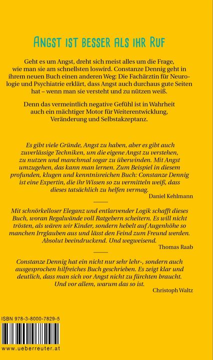 Produktbild Willkommen Angst (Deutsch, Constanze Dennig, 2023)