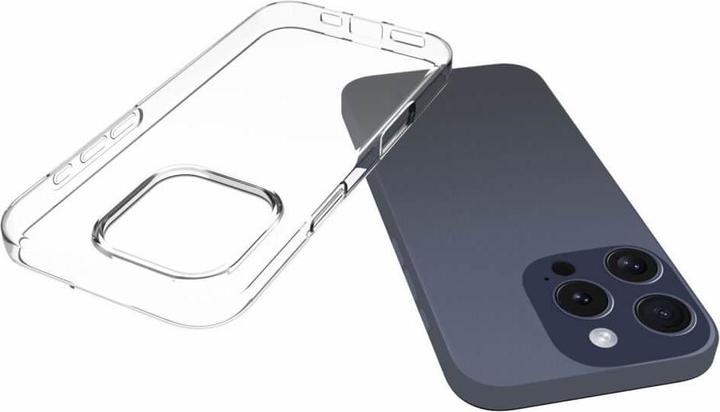 Actual product image Cover-Discount iPhone 16 Pro - Silicone rubber case transparent (Apple iPhone 16 Pro)
