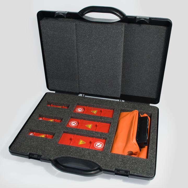 Produktbild Brady NV-Niederspannungs-Sicherungsleisten-Set, Grössen NH00 und NH1-NH3 mit Isolierhandschuhen (1