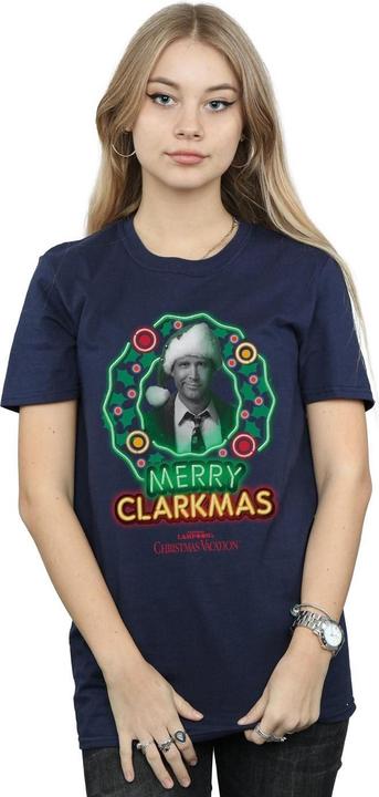 Produktbild National Lampoon´s Vacation National Lampoon's Christmas Vacation Greyscale Clarkmas TShirt (L)