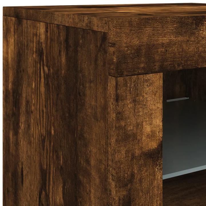 Image du produit VidaXL Sideboard avec éclairage LED (181,5 x 37 x 67 cm)