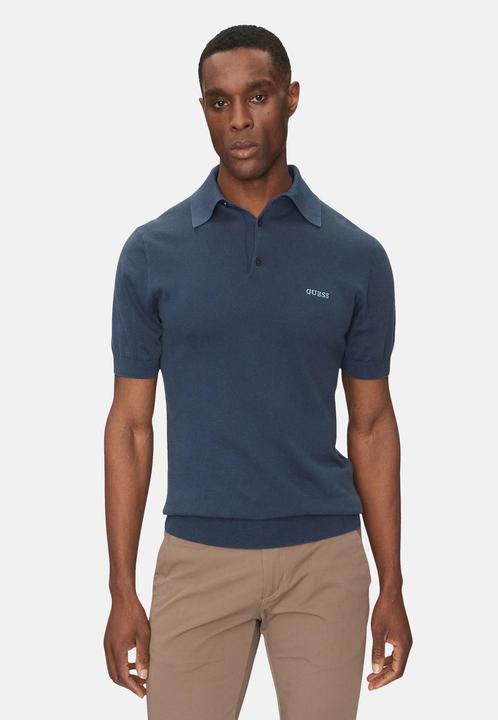 Image du produit Guess Poloshirt CREE WASHED Kurzarmshirt mit Polokragen (L)