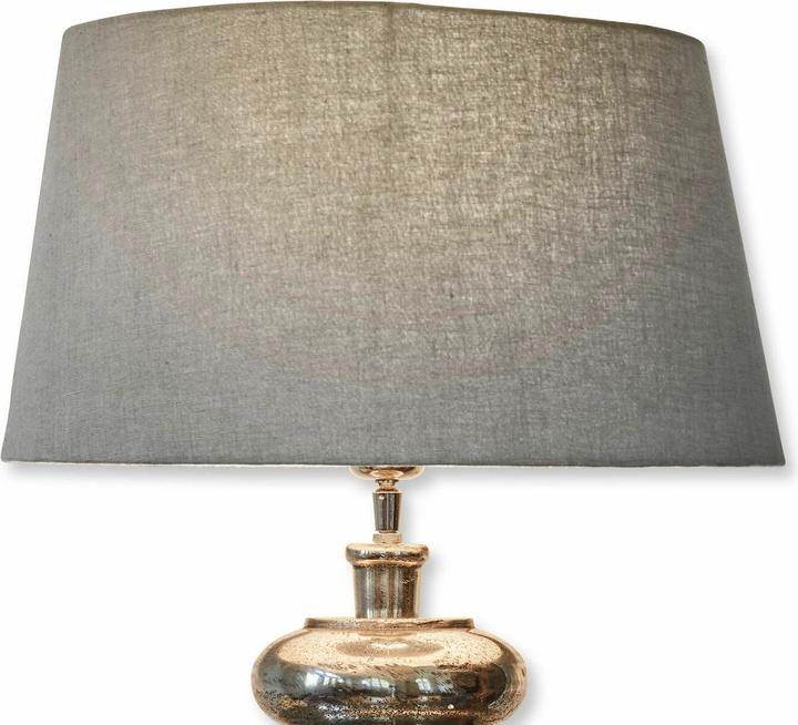 Loberon Lampenschirm Boffas taupe