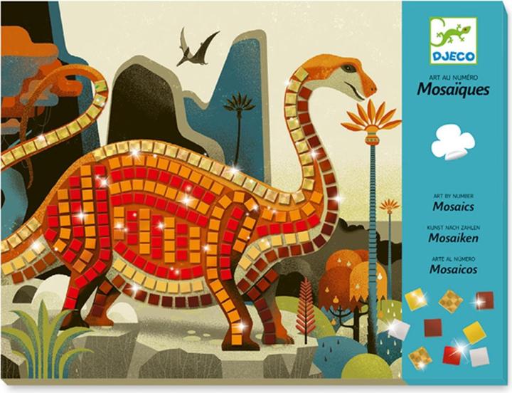 Actual product image Djeco Mosaic dinosaur